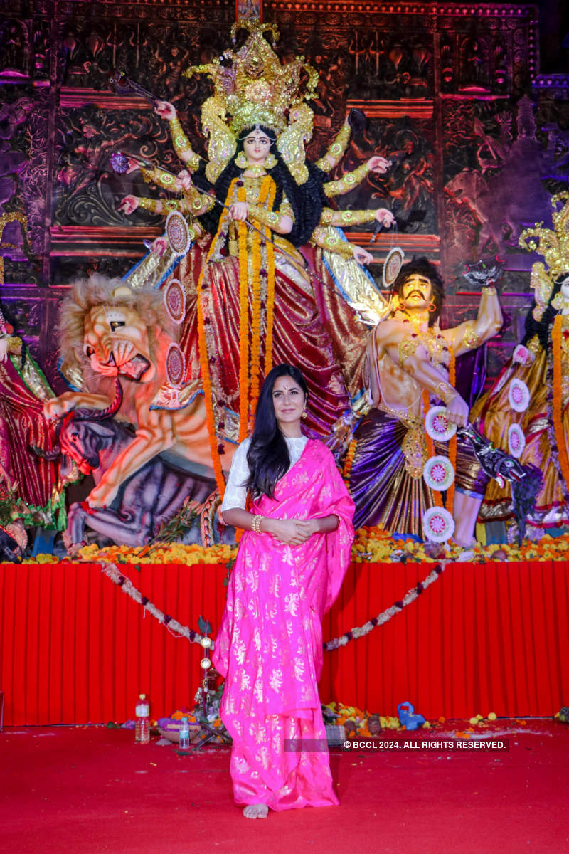 B-Town celebs soak in Durga Puja festivities