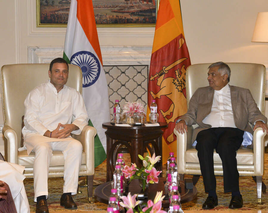 Sri Lankan PM Wickremesinghe visits India