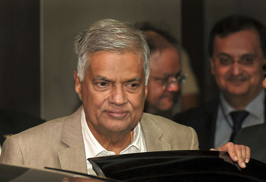 Sri Lankan PM Wickremesinghe visits India