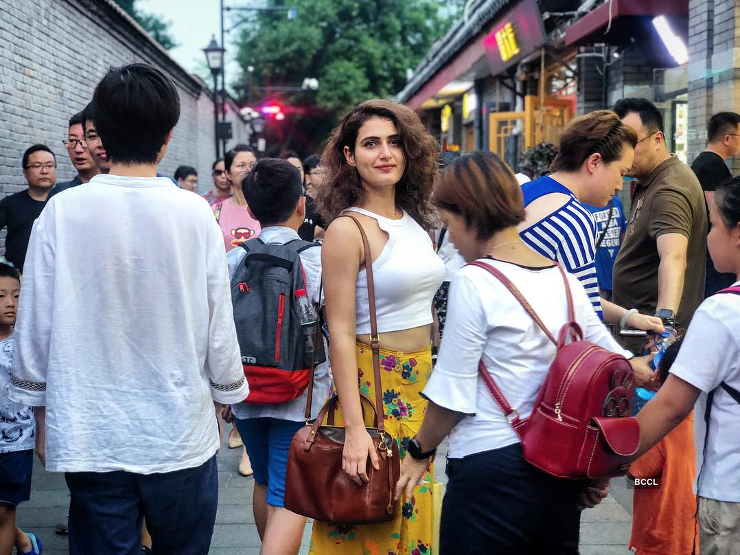 Actress Fatima Sana Shaikh is grabbing all attention for her Instagram pictures...