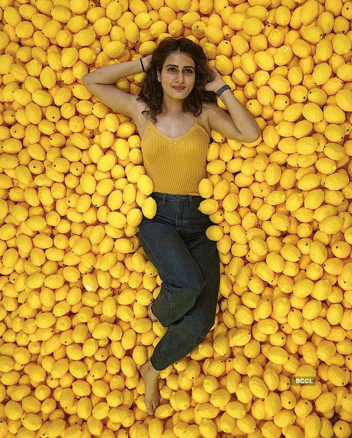 Actress Fatima Sana Shaikh is grabbing all attention for her Instagram pictures...