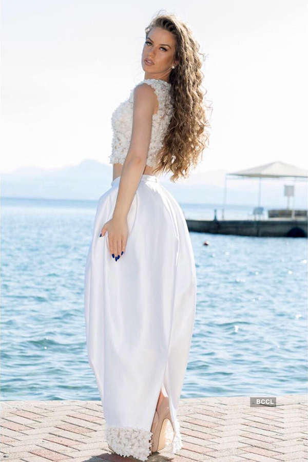 Incredibly gorgeous Maria Psilou crowned Miss Supranational Greece 2018