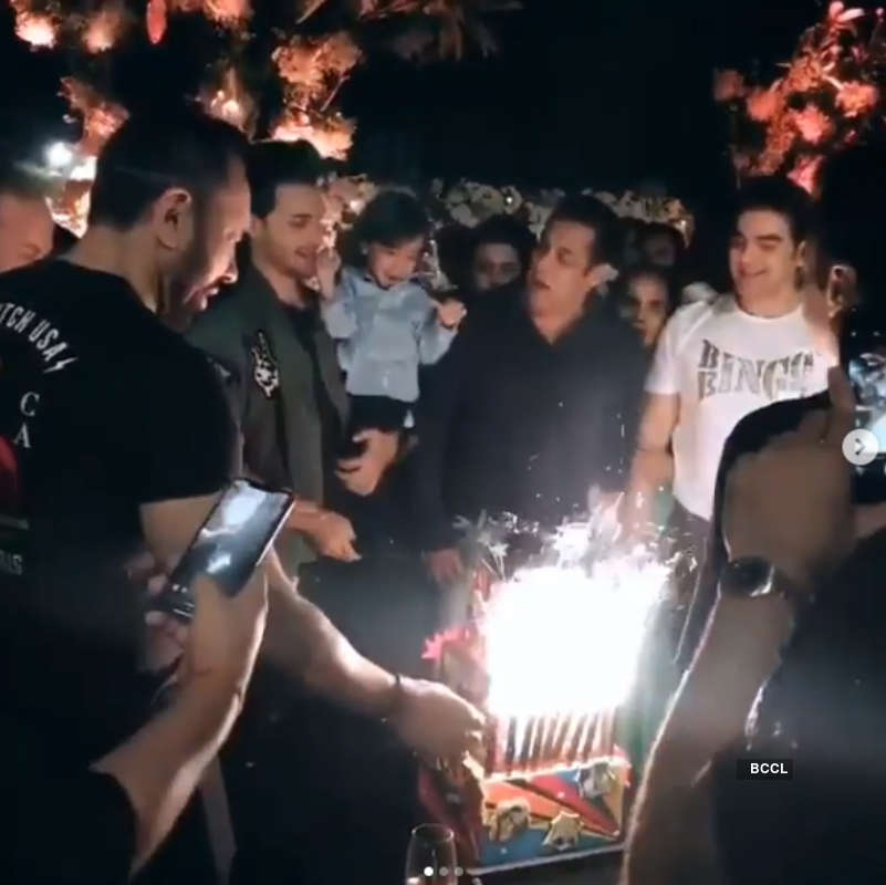 Inside pictures from Salman Khan’s brother-in-law Aayush Sharma’s starry birthday party