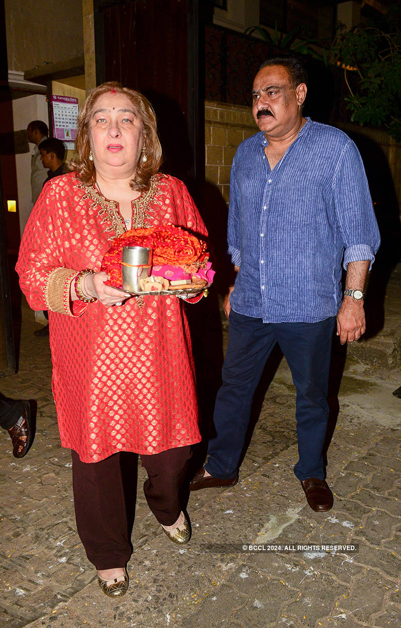 B-Town celebs attend Karwa Chauth celebrations at Anil Kapoor’s residence