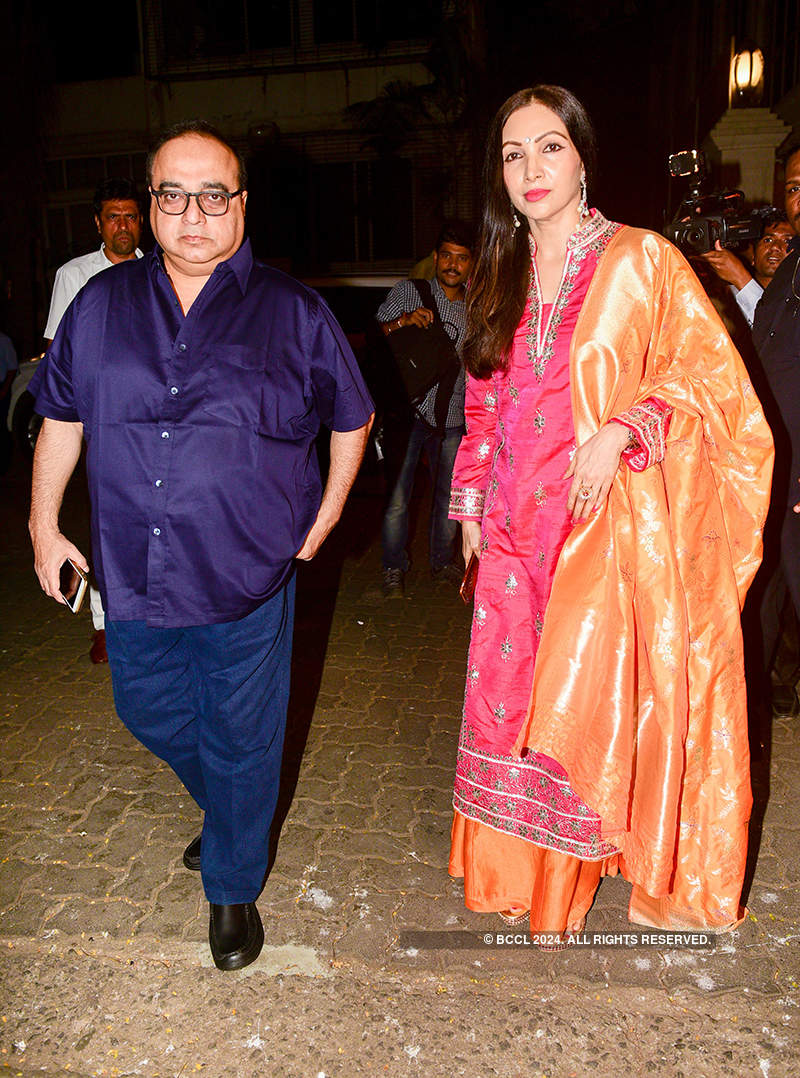 B-Town celebs attend Karwa Chauth celebrations at Anil Kapoor’s residence