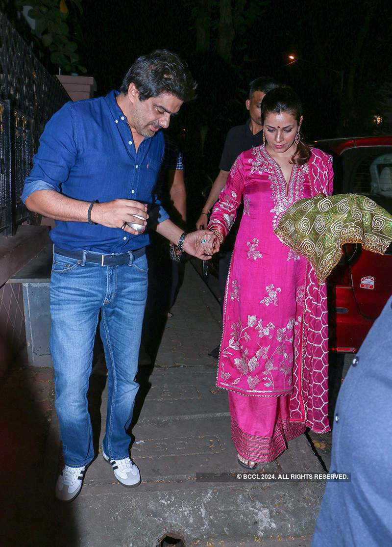 B-Town celebs attend Karwa Chauth celebrations at Anil Kapoor’s residence