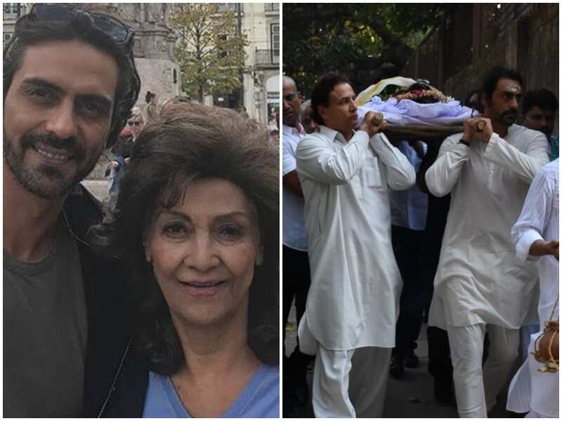 Arjun Rampal's mother passes away; ex-wife Mehr Jesia, rumoured ...