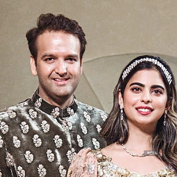 Isha Ambani’s wedding celebrations begin with dandiya night, see pictures