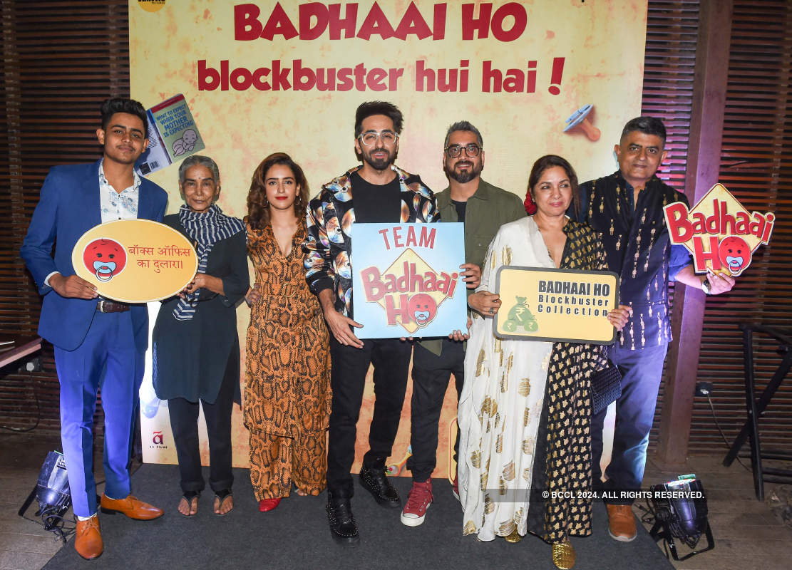 Badhaai Ho: Success party