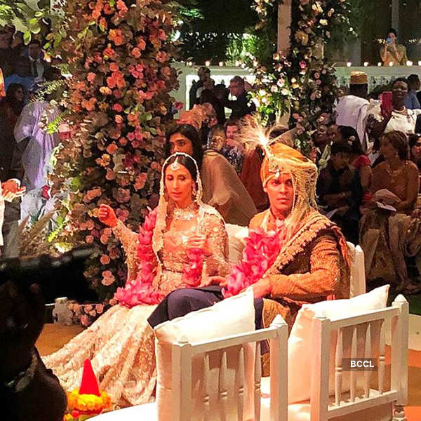 Sonam Kapoor's Ex Sahir Berry’s glittery wedding ceremony, see pictures