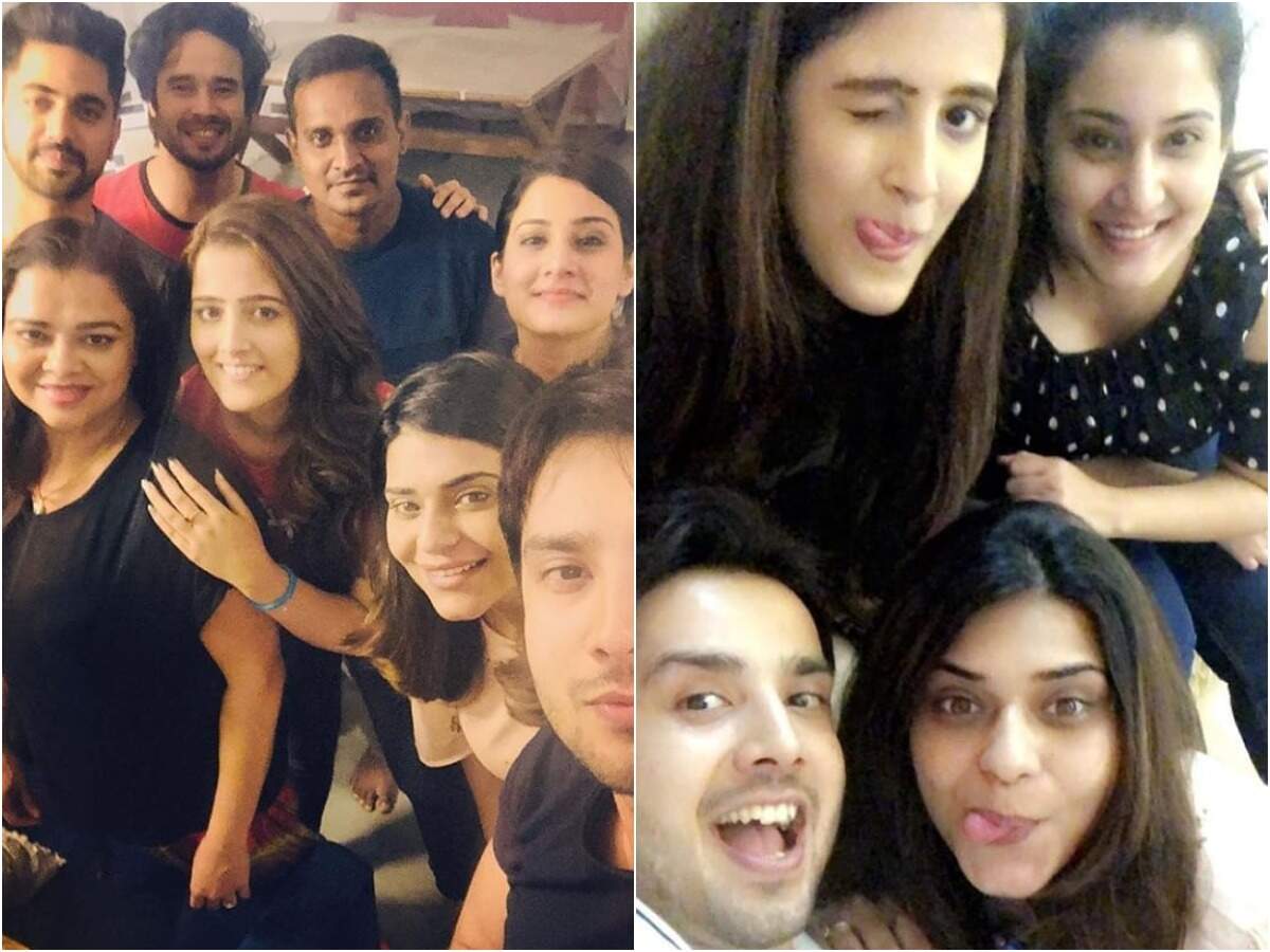 Naamkaran S Aditi Rathore Reunites With Her Cast And Celebrates Her Birthday Times Of India aditi rathore reunites with her cast