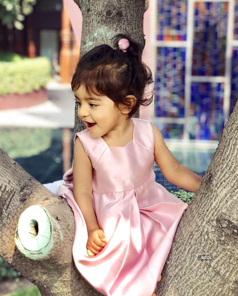 These adorable pictures of Asin Thottumkal’s daughter Arin are too cute for words