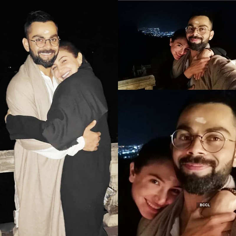 Anushka Sharma and Virat Kohli ring in New Year 2022 with bright smiles, share photos from their celebrations