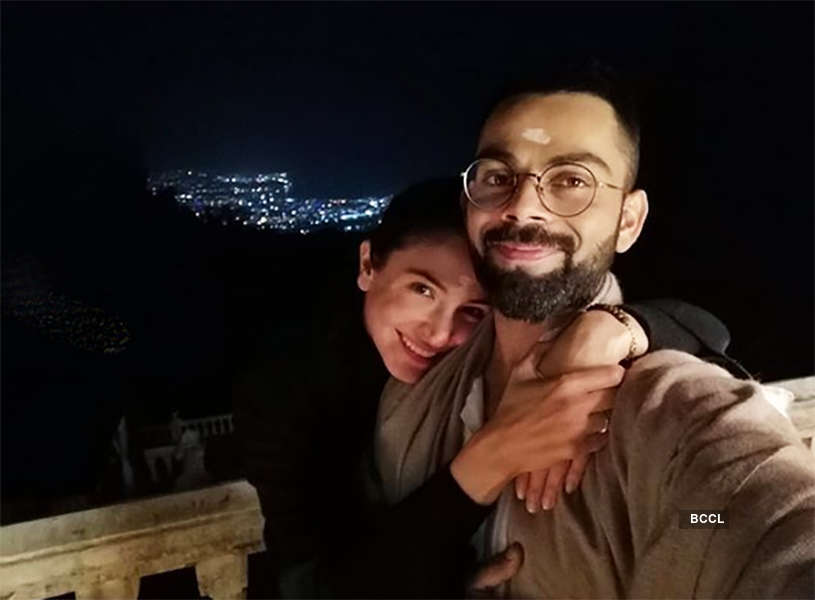 Anushka Sharma and Virat Kohli ring in New Year 2022 with bright smiles, share photos from their celebrations