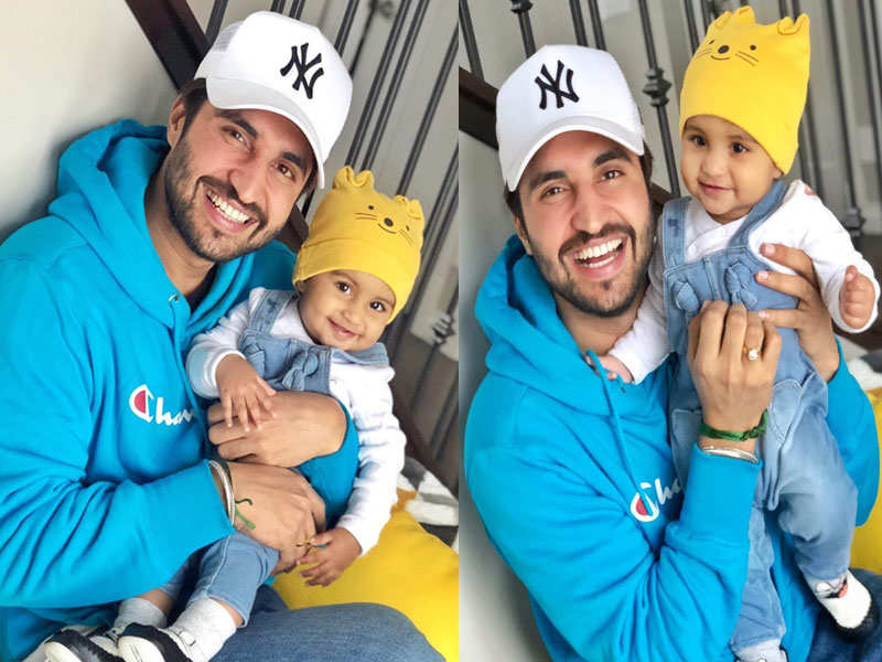 Pic: Jassie Gill shares smile with his mini version of Winnie the Pooh