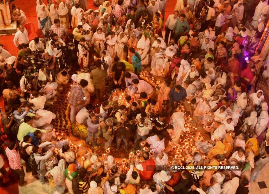 Vrindavan widows celebrate eco-friendly Diwali