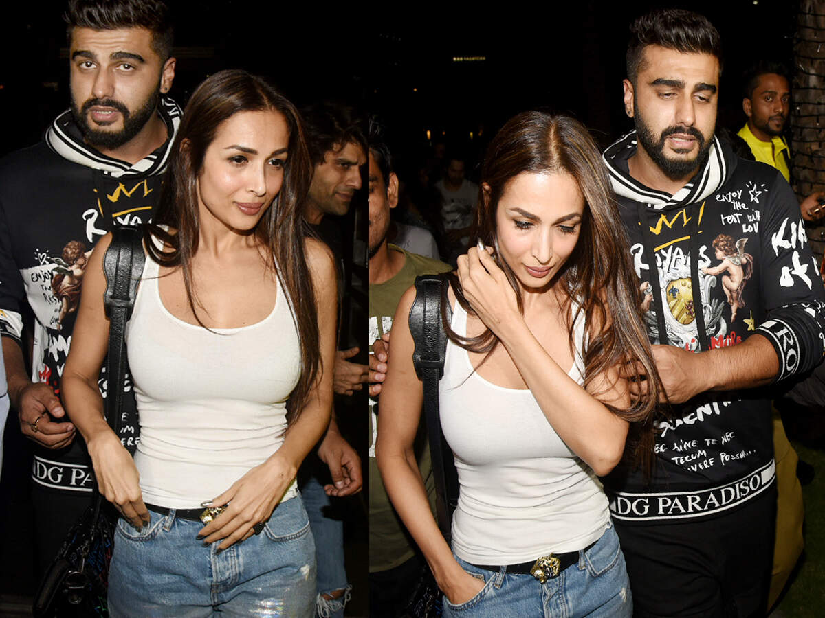 Spotted: Malaika Arora and Arjun Kapoor together again