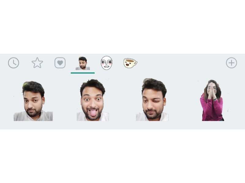 Also Remember That The Personalised Stickers Created Will Stay In Your Sticker Bank You Need Not Repeat Some Steps When You Create Your New Personalised Stickers Next Time Gadgets Now