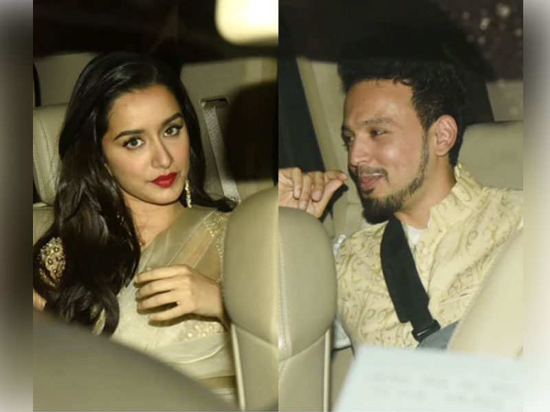 Shraddha Kapoor attends KJo&#39;s Diwali bash with rumoured boyfriend Rohan  Shrestha?