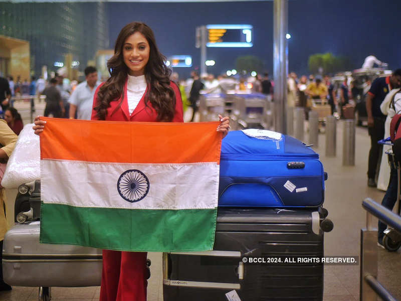 Anukreethy Vas leaves for Miss World 2018