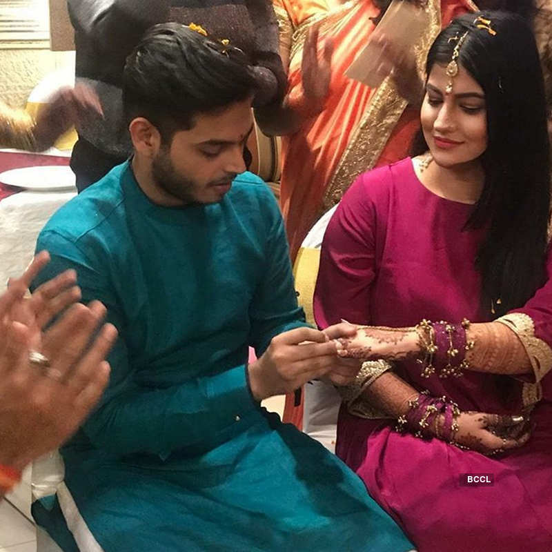 Sidharth Sagar and Subuhi Joshi get engaged