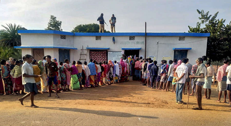 Chhattisgarh goes to polls amid tight security