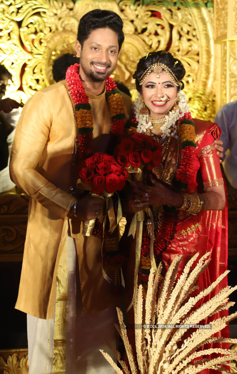 Rajith Menon and Sruthy Mohandas' star-studded wedding