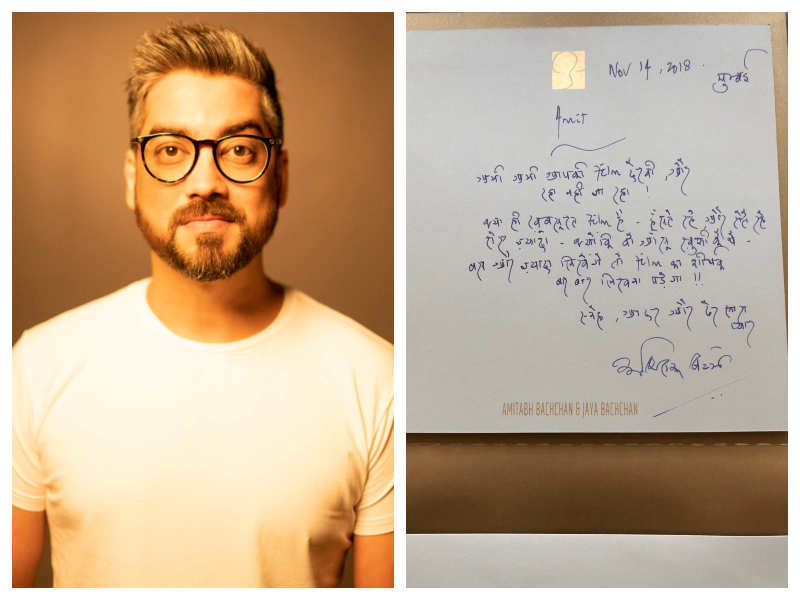 ‘Badhaai Ho’: Director Amit Sharma receives handwritten letter from Amitabh Bachchan