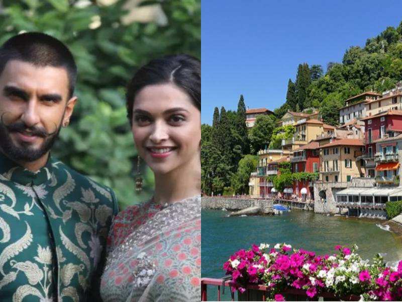 Deepika Padukone and Ranveer Singh, Lake Como, Italy