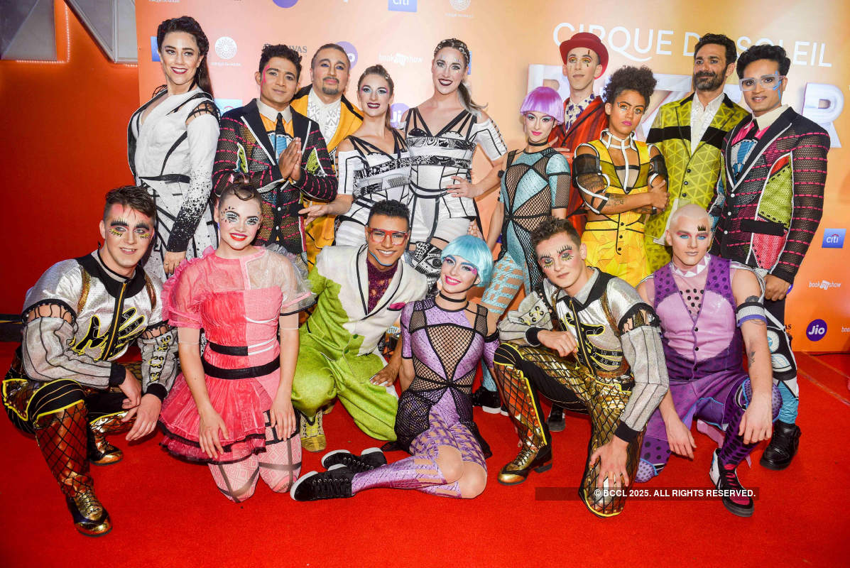 Celebs grace the premiere of Cirque du Soleil's touring show 'Bazzar'