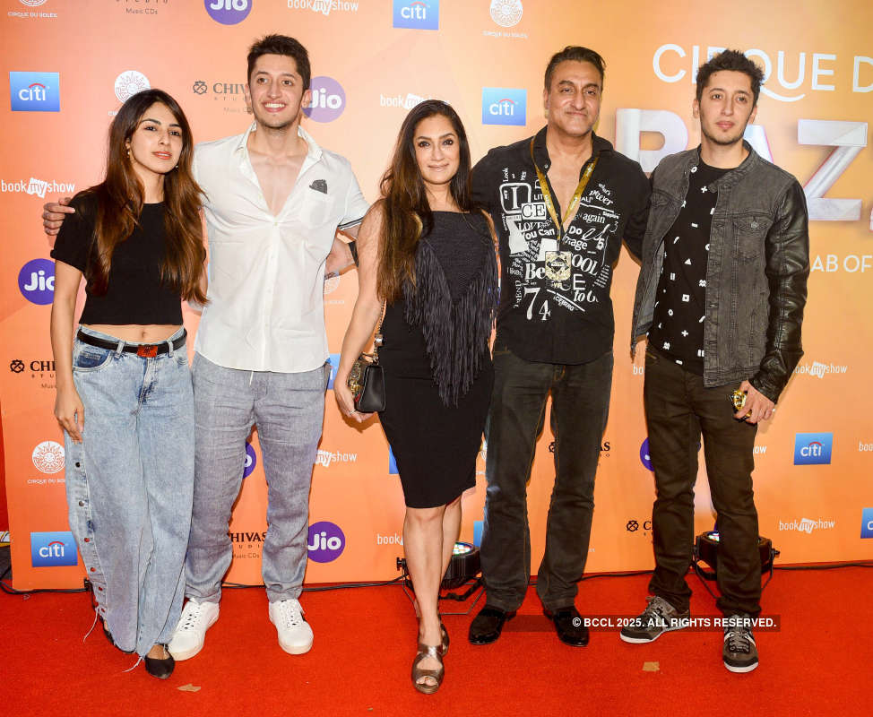 Celebs grace the premiere of Cirque du Soleil's touring show 'Bazzar'