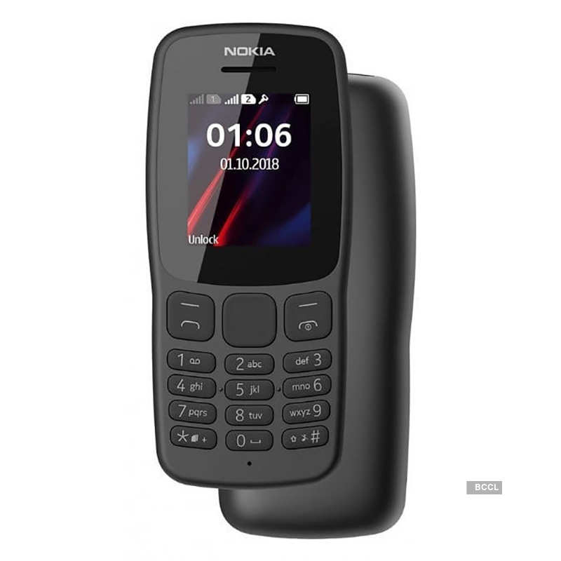 Nokia 106 feature phone launched