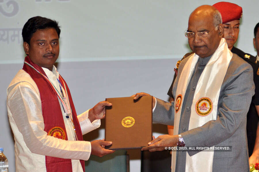 President Ram Nath Kovind attends two convocations in Bihar