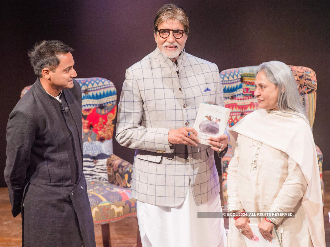 Amitabh and Jaya Bachchan launch Siddharth Shanghvi’s book