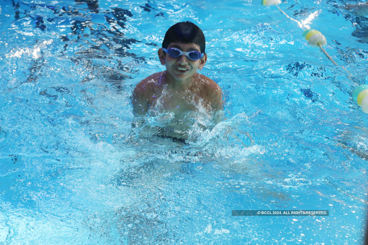 The Tollygunge Club hosts an inter-club swimming competition
