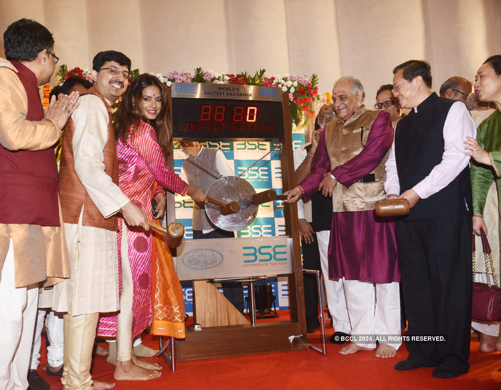 BSE Muhurat trading: Actress Neetu Chandra rings opening bell