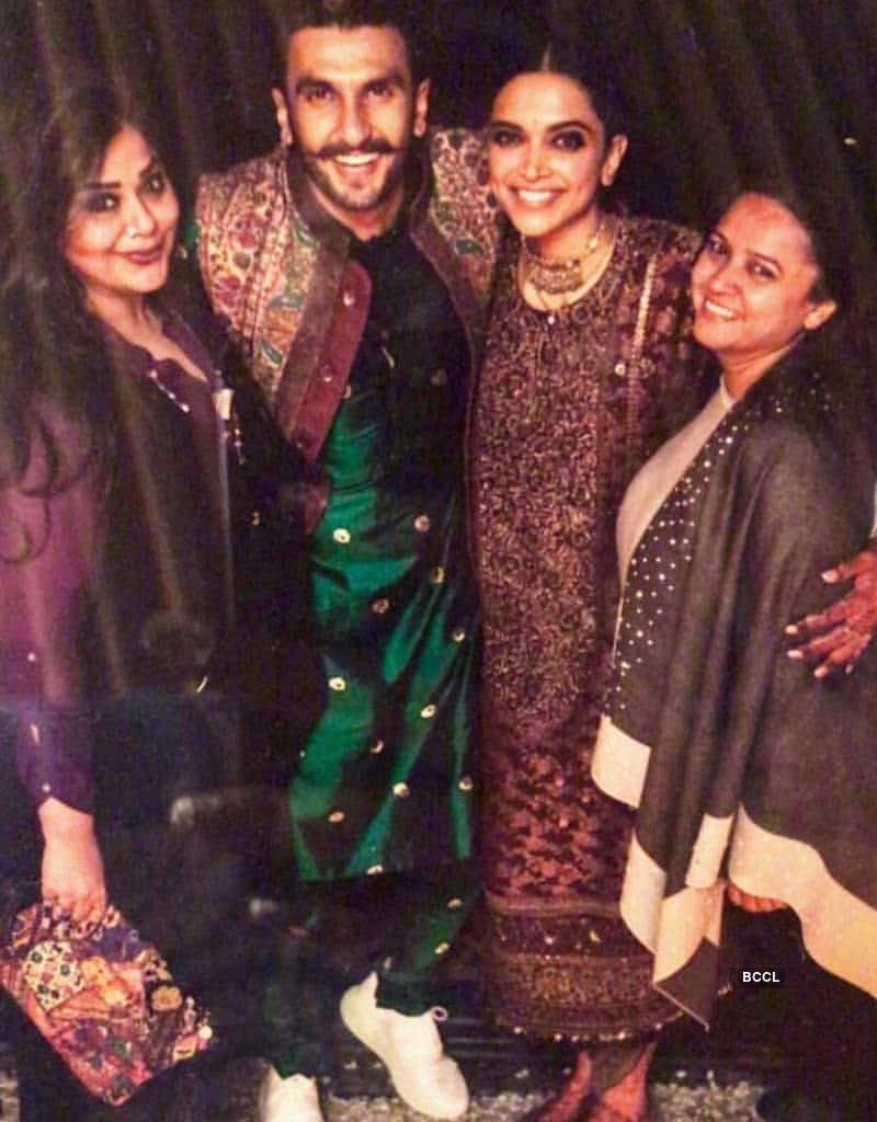 Deepika Padukone and Ranveer Singh share pictures from their Sindhi wedding ceremony