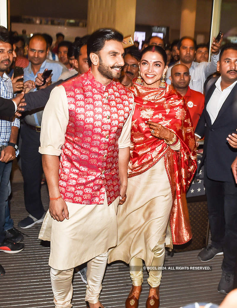 Deepika Padukone and Ranveer Singh share pictures from their Sindhi wedding ceremony