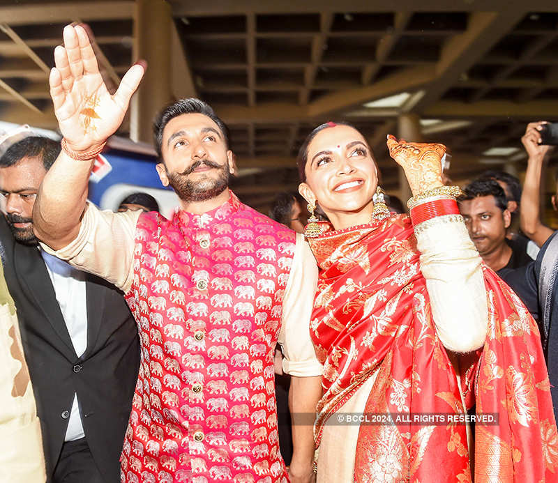 Deepika Padukone and Ranveer Singh share pictures from their Sindhi wedding ceremony