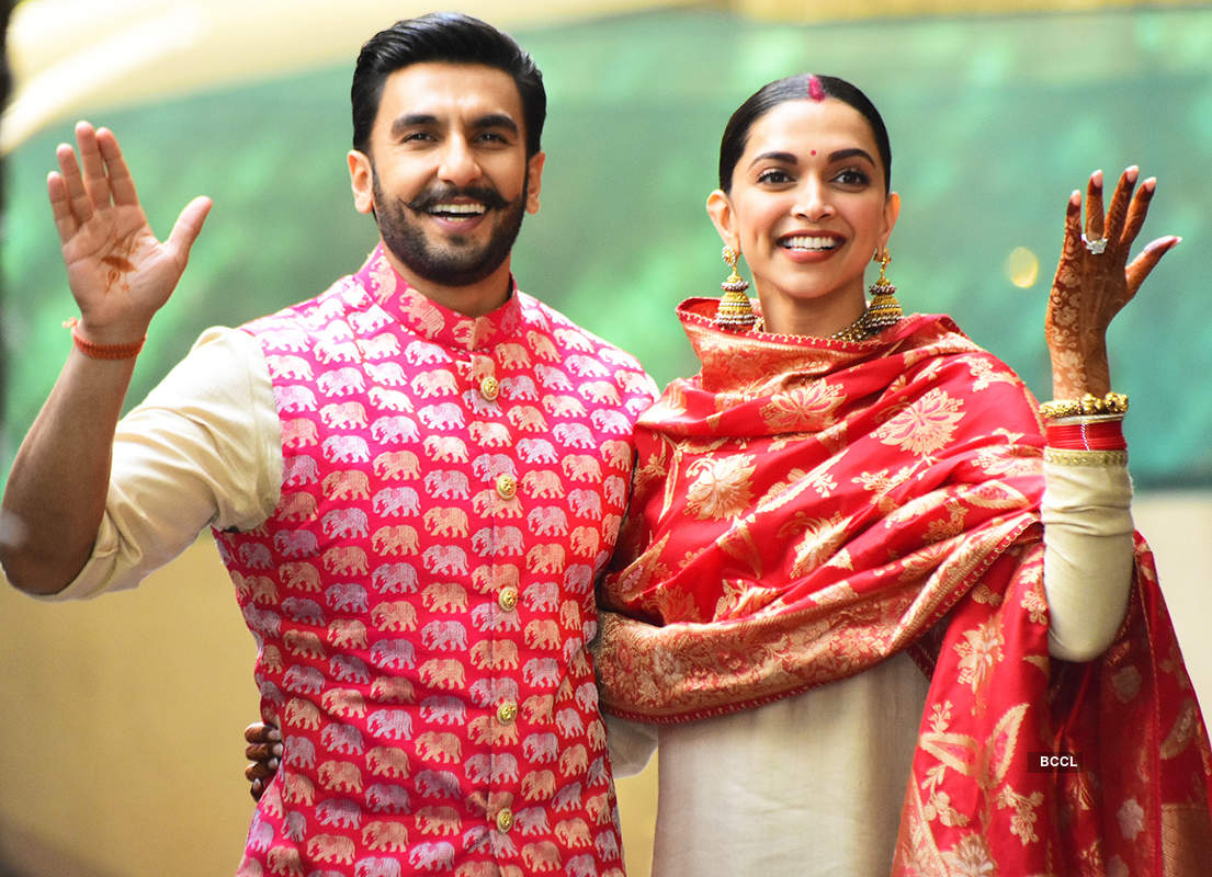 Deepika Padukone and Ranveer Singh share pictures from their Sindhi wedding ceremony