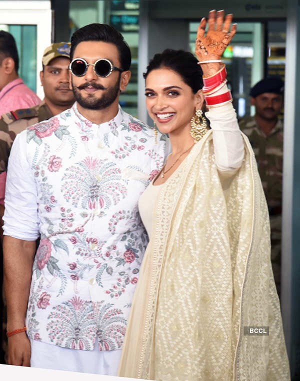 Deepika Padukone and Ranveer Singh share pictures from their Sindhi wedding ceremony