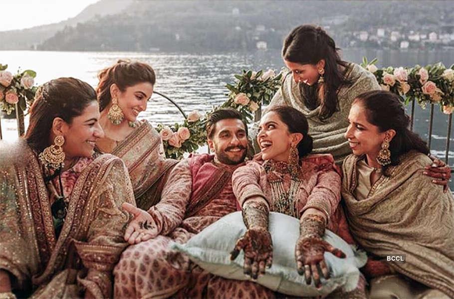 Deepika Padukone and Ranveer Singh share pictures from their Sindhi wedding ceremony