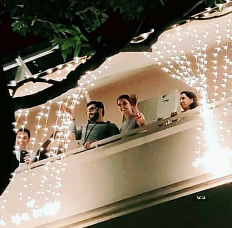 Unseen wedding pictures of Deepika Padukone and Ranveer Singh raising a toast go viral