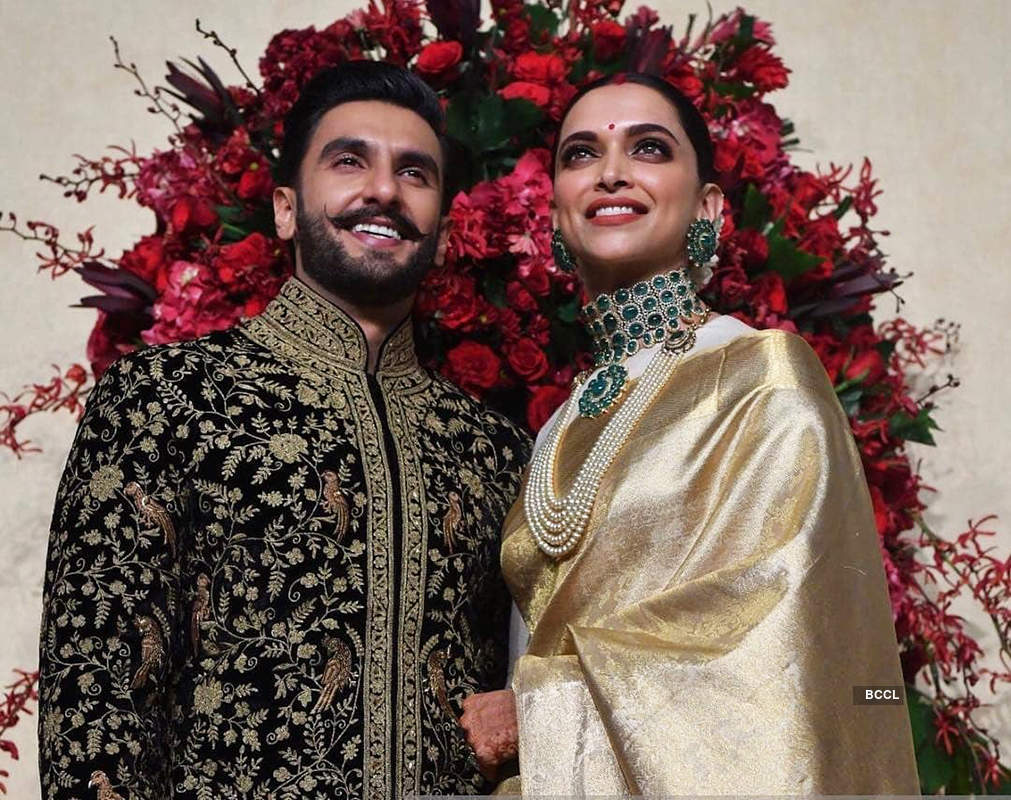 First pictures from Deepika Padukone and Ranveer Singh’s wedding reception