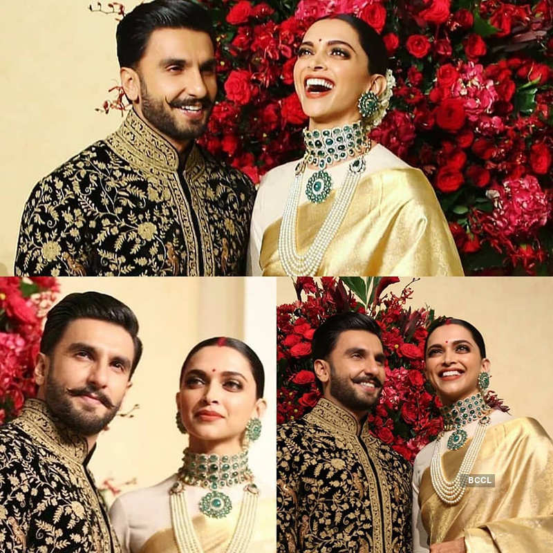 First pictures from Deepika Padukone and Ranveer Singh’s wedding reception