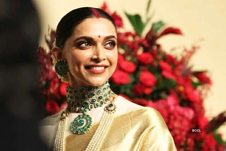 First pictures from Deepika Padukone and Ranveer Singh’s wedding reception