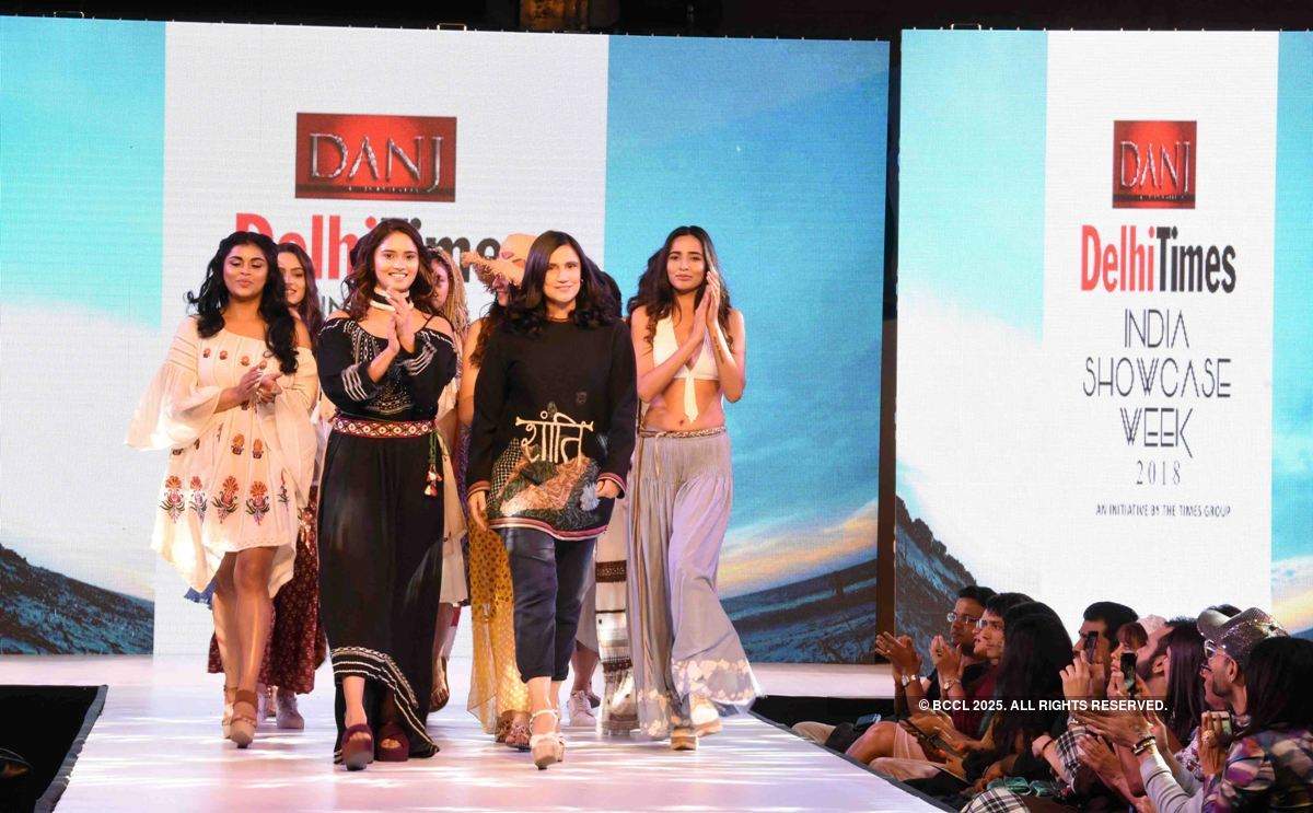 Rina Dhaka: Delhi Times India Showcase Week 2018 - Day 1