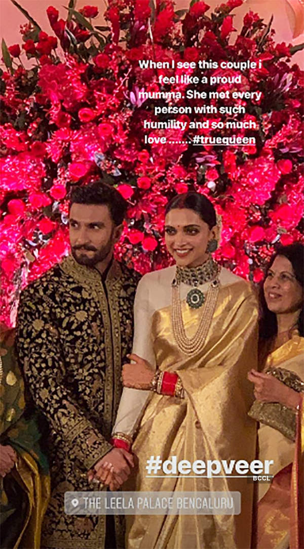 This beautiful picture of Anisha Padukone from DeepVeer's reception we might have missed!