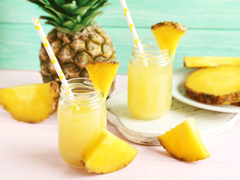 Fresh pineapple shop juice benefits