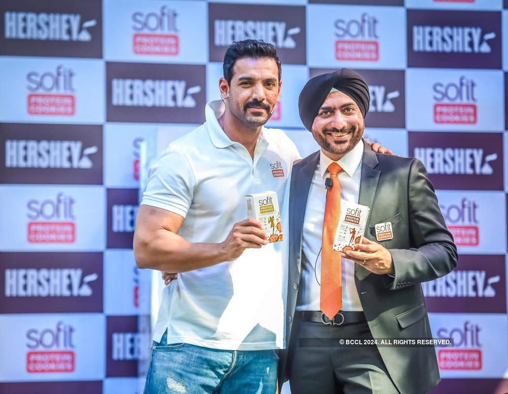 John Abraham launches protein cookies